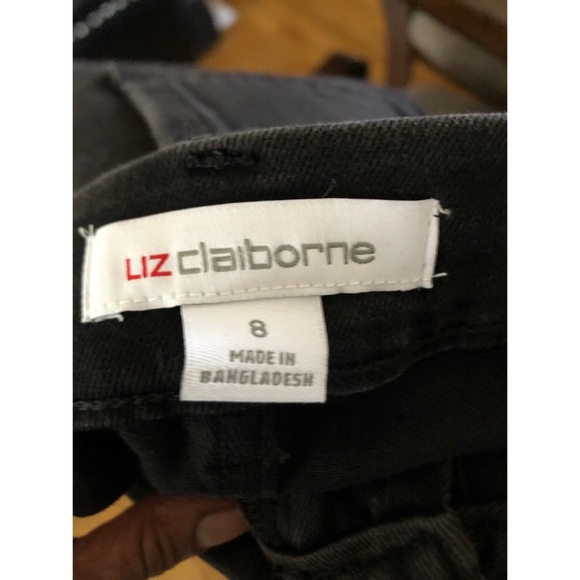 Liz Claiborne mineral wash
 Denim Maxi Skirt with Front Slit New With Tags - Picture 8 of 9